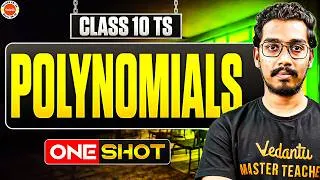 Thumbnail: Polynomials One Shot 🎯| TS Class 10 Maths Chapter 3 | Rupesh Sir🔥