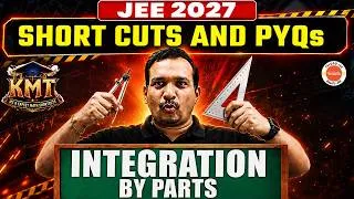 Thumbnail: Integration by Parts Shortcuts + PYQs | JEE & EAPCET 2027 | Maths Shortcuts | Kiran Sir