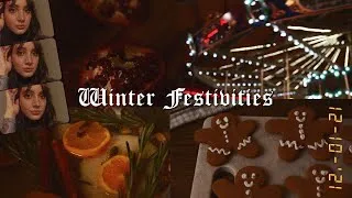 Thumbnail: Getting Cozy for Wintertime // baking, nature walks, christmas lights // Yule in the PNW