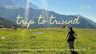 Thumbnail: TRIP TO TRIUND: The Rain almost ruind it BUT THE VIEW was Worth EVERYTHING ᨒ Travel Vlog