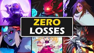 Thumbnail: I played the 10 HARDEST Roguelites, but if I lose, I reset...