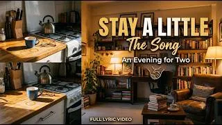 Thumbnail: Stay A Little | Official Acoustic Lyric Video (Cozy Indie Folk Music)