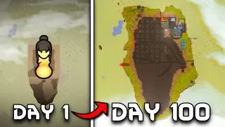 Thumbnail: I Survived 100 Days on a Sky Island in RimWorld