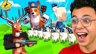 Thumbnail: They Created An ARMY To FIGHT ME😱 DEER SIMULATOR