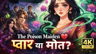 Thumbnail: The Poison Maiden 💔 | प्यार या मौत? | प्राचीन भारत की सच्ची त्रासदी#story#trending#viral#ai 
