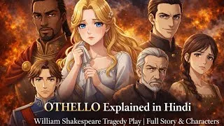 Thumbnail: OTHELLO Explained in Hindi | William Shakespeare Tragedy Play | Full Story#viral#trending#story#play