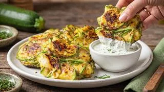 Thumbnail: Only Zucchini and Flax Seeds! High Protein Morning Breakfast