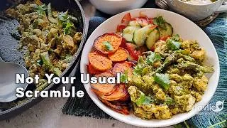 Thumbnail: A Fresh Take on Tofu Scramble | Spring Asparagus & Quick Chermoula