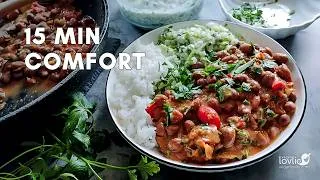 Thumbnail: Nourishing Fava Bean Stew in 15 Minutes | Rice and Beans | Cooking with More Intention