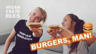 Thumbnail: ARE VEGAN BURGERS EVEN EDIBLE??