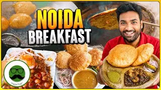 Thumbnail: Noida Breakfast Food Tour with Veggie Paaji | Chole Bhature, Bedmi Poori, Kulcha & More 