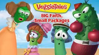 Thumbnail: Big Faith Comes in Small Packages 🙏 VeggieTales 💪 Little People Stand Up For What's Right!