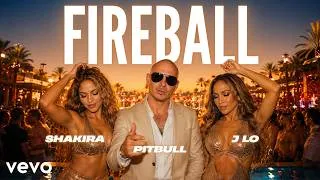 Thumbnail: Pitbull - Fireball ft. Shakira & Jennifer Lopez (Remix 2026) Latin Festival Pop Rap x Dance Anthem