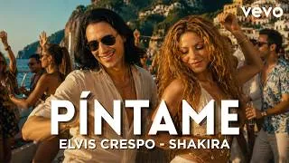 Thumbnail: Elvis Crespo - Píntame ft. Shakira (Remix 2026) Tropical Merengue x Future Bass