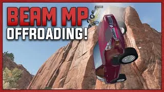 Thumbnail: Caravans, Canyons and Lots of Crashes - BeamNG Multiplayer