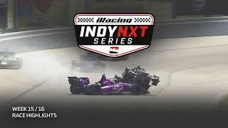 Thumbnail: Race Highlights: Round 15 at Milwaukee | 2026 Indy NXT iRacing Series | 1794 SOF