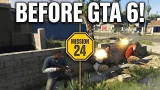 Thumbnail: Playing GTA 5 Enhanced Before GTA 6 💥 | Mission 24: Hood Safari | No Commentary