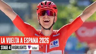 Thumbnail: A 50km solo MASTERPIECE 😲 La Vuelta a España 2026 Stage 4 Highlights