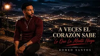 Thumbnail: A Veces El Corazón Sabe ❤️ | Nunca Fui Tan Feliz (Bachata 2026) | Romeo Santos Style