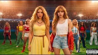 Thumbnail: SHAKIRA ft. LISA — United We Rise (World Cup 2026)