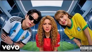 Thumbnail: LISA x Shakira x Jung Kook – Under One Sky (Official World Cup Song 2026)