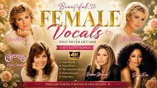 Thumbnail: Beautiful Female Vocals That Never Get Old ❤️ Anne Murray, Dana Winner & More | Soft Love Songs (4K)