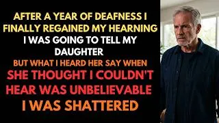 Thumbnail: My Hearing Came Back in Secret — Then I Overheard What My Daughter Said About Me