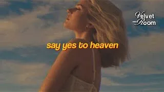 Thumbnail: Lana Del Rey – Say Yes To Heaven (Lyrics)