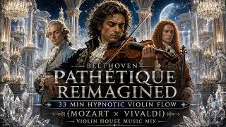 Thumbnail: Beethoven (Mozart x Vivaldi) Violin House Music Mix Pathétique Reimagined 33Min Hypnotic Violin Flow