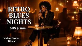 Thumbnail: Velvet Voice Blues – Retro Blues Nights | Slow Vintage Jazz Blues