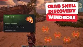 Thumbnail: Crab Shell Location Guide - Windrose Major Discovery | Where to find the Crab Shell Windrose