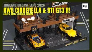 Thumbnail: TDE 2026 Exclusives UNBOXED! RWB Cinderella, ARBox GT3 R & Limited Diorama unBox | V2 Weekly Ep97