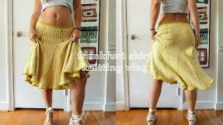 Thumbnail: Test Knitting the Frankfurt Skirt | Project Vlog