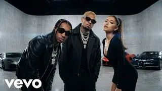 Thumbnail: Ariana Grande ft Chris Brown ft Tyga – POPSTAR (Official AI Music Video)