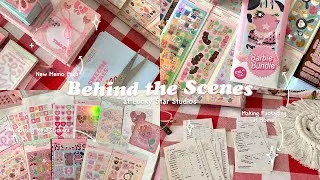 Thumbnail: 🍡 Studio Vlog: Unboxing New Stickers, Making Memo Pads, Preparing Packaging 🍪