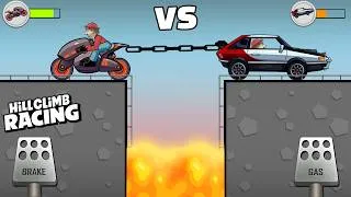 Thumbnail: Hill Climb Racing - FAST CAR vs FAST BIKE | GamePlay