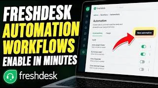 Thumbnail: How to enable Freshdesk automation workflows - Easy Tutorial