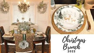 Thumbnail: 2022 Christmas Tablescape Decorate with Me Eat In Kitchen