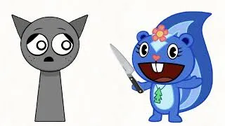 Thumbnail: Happy tree friends petunia kills gray evil petunia 