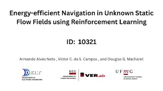 Thumbnail: Energy-efficient Navigation in Unknown Static Flow Fields using Reinforcement Learning