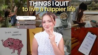Thumbnail: Things I Quit in My 20s to Heal My Overstimulated Brain
