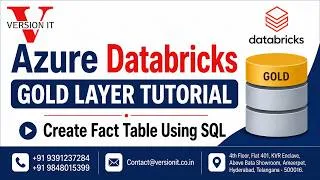 Thumbnail: Azure Databricks Gold Layer Tutorial | Create Fact Table Using SQL | Azure Training