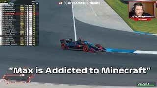 Thumbnail: Max Verstappen's Team Reveal His Minecraft Addiction