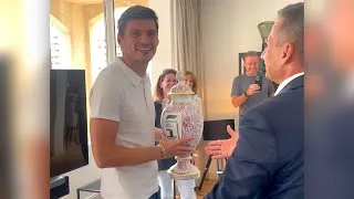 Thumbnail: Max Verstappen Gets His Replacement Trophy!