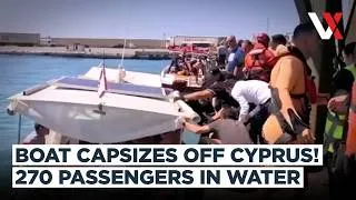 Thumbnail: Passenger Boat Capsizes Off Cyprus | Rescuers Race To Save Around 270 People On Board | VERTEX