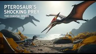 Thumbnail: The coastal divide: Competition between giant marine reptiles and predatory Pterosaurs