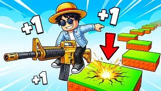 Thumbnail: RIDE ON A WEAPON & COMPLETE THIS ROBLOX OBBY