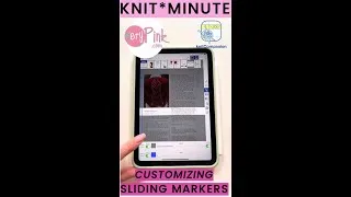 Thumbnail: Knit*Minute - knitCompanion, Customizing Markers