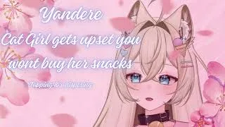 Thumbnail: ASMR 🐾 Yandere Cat Girl Tries to Guilt Trip You Into Buying Snacks