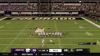 Thumbnail: College Football 25 Blocked field goal to win Big 12 Championship